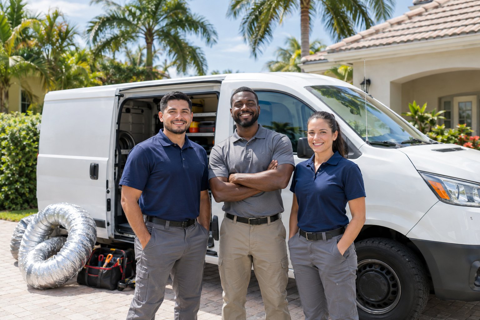 Air Duct Sealing Naples service team