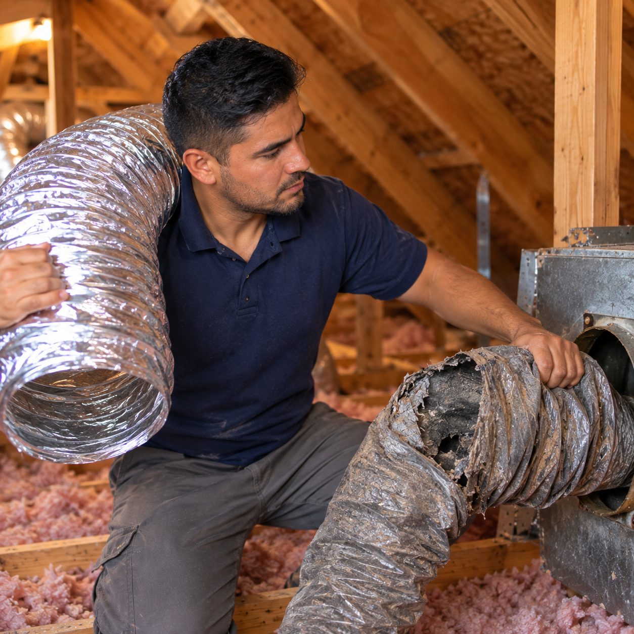 Duct Replacement project in Naples, FL